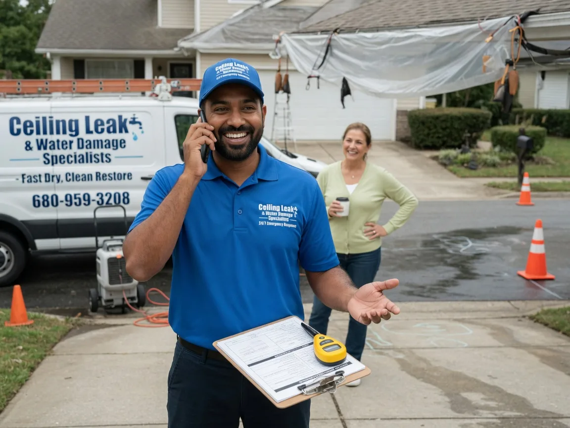 Ceiling Leak Cleanup West Islip, NY FAQs